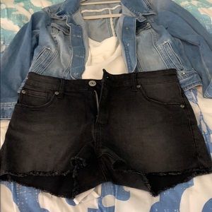 Nordstrom black shorts size 27 never worn